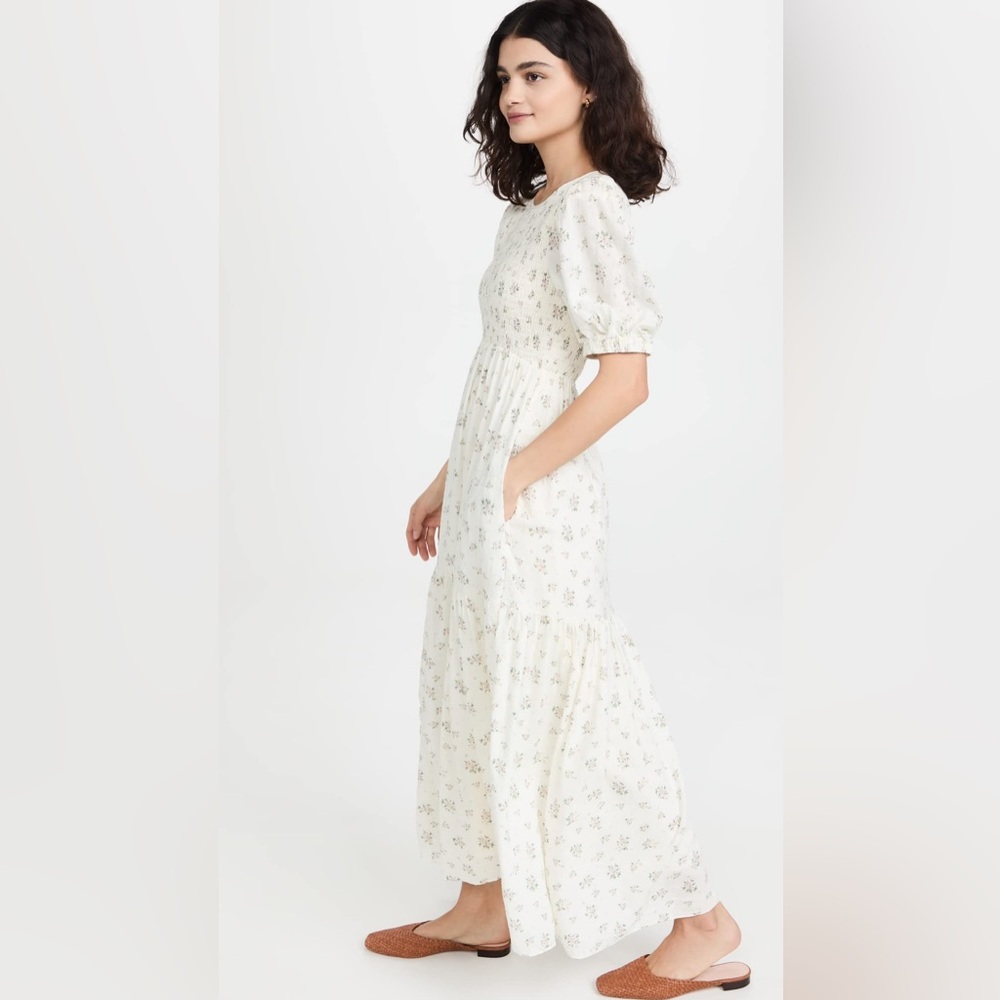 En Saison Refine Open Back Maxi Floral Dress, Size Small